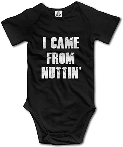 I Came from Nutting Baby Short Sleeve Rompers Jumpsuit Cute Bodysuit