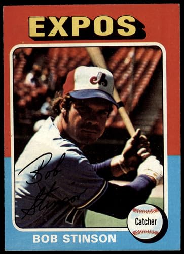 1975 Topps #471 Bob Stinson Montreal Expos (Baseball Card) EX Expos