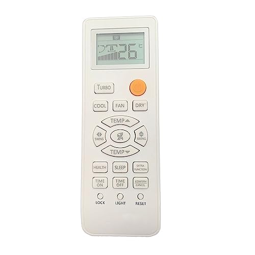 Replacement Remote Control for GE AHD06LZQ1 WJ26X22901 AHD08LZQ1 ESAQ406P ESAQ406T ESAQ408P ESAQ406TZ AHD06LX AHD08LX PHC06 PHC08 PHC06LY PHC08LY AHD06LXW1 AHD08LXW1 AC Air Conditioner