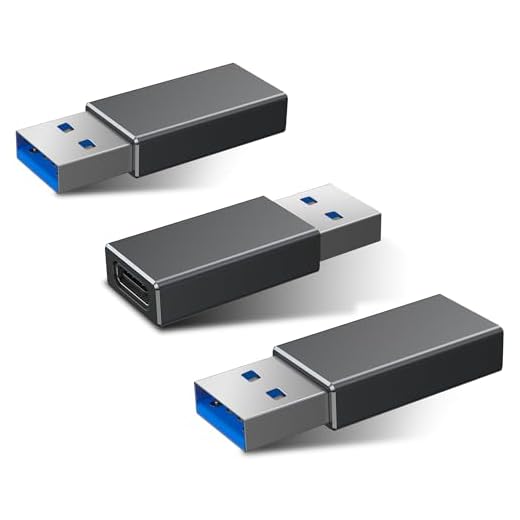 USB C hona till USB 3.0 hanadapter 2-pack, dubbelsidig 5 Gbps typ A-kabelanslutning för MagSafe laddare, iPhone 11 12 Mini Pro Max XR SE, M1 iPad 8 8:e generationen 2021,Samsung Galaxy S21 21 Plus Ultra
