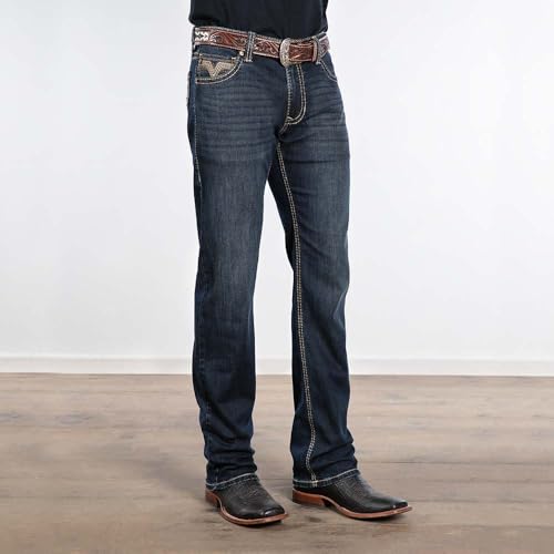 Rock & Roll Revolved Two Toned Reflex Jeans2