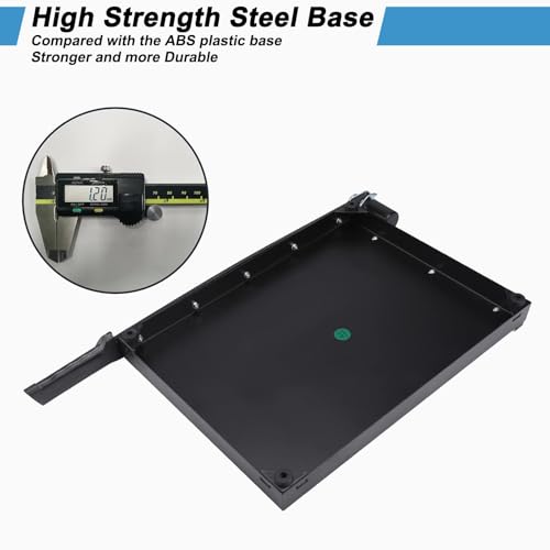 Image of ISDIR 15 inch Guillotine Paper Cutter with Dual Pressure Bars, 15 Sheet Capacity, Magnetic Guide, Blade Lock, Heavy Duty Metal Base, for Cardstock, Crafts, DIY, Photos & Office