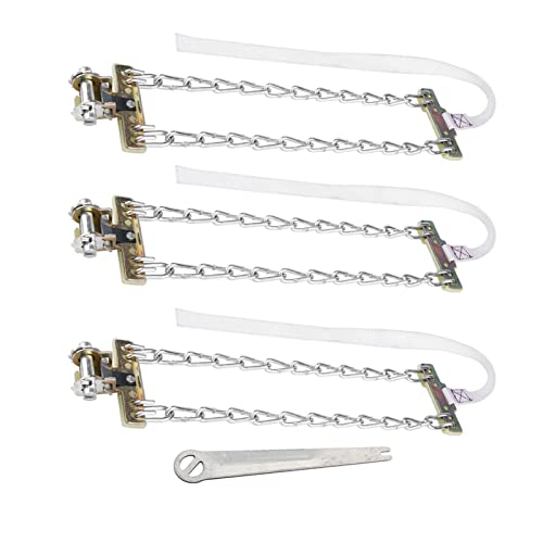 Cinturón para Neumáticos Cadena para Nieve para Neumáticos Acero de Tela de Buey Cadena para Neumáticos de Acero Cadena para Neumáticos Antideslizantes Cadena para Neumáticos