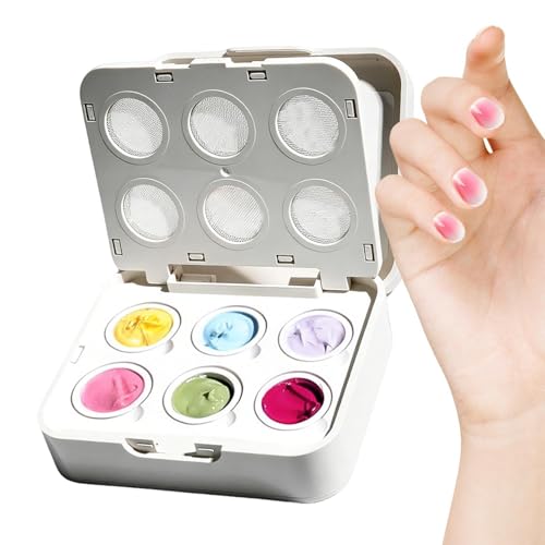 Gel patting efecto degradado con alta pigmentación para pintura de uñas artística