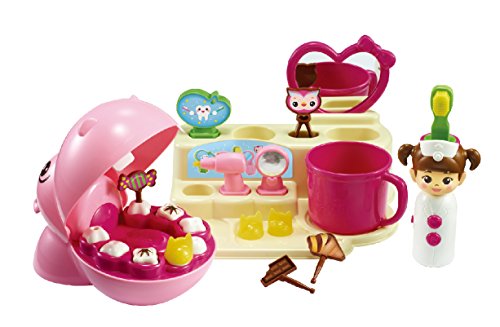 KONGSUNI Series Learn to Brush Kit Dentist Playset Doctor Kit for Kids Nurse Playset (Korean)