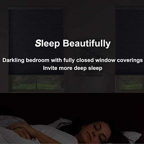 image for Keego Blackout Cellular Shades for Window, Custom Size Window Blinds &