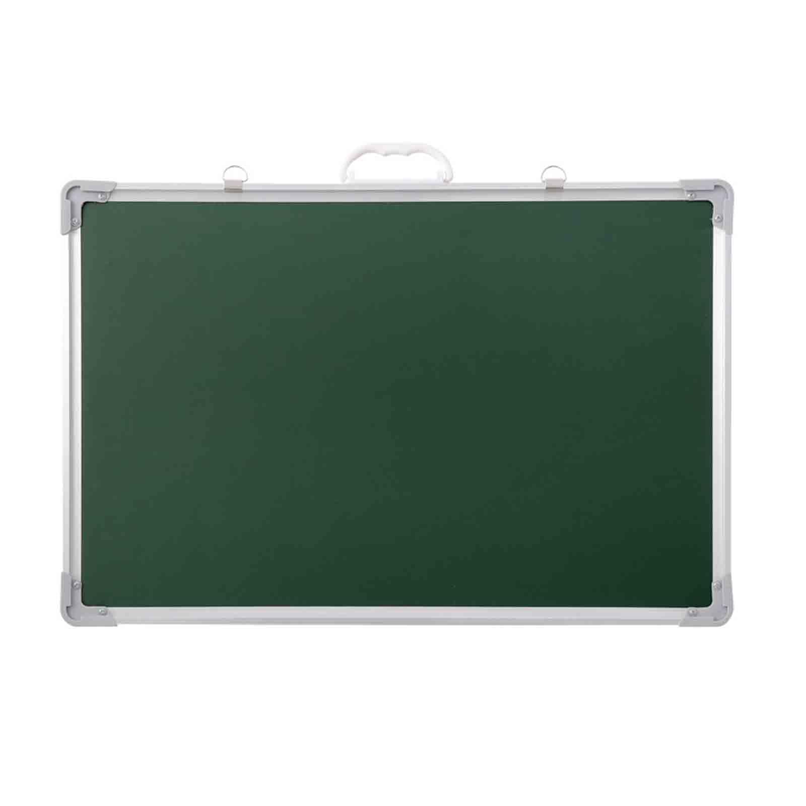 Ardoise Craie Tableau Noir Effacable Mural Murale Cuisine Tableau Magnétique Tableau Magnétique Double Face Pour Écriture À La Craie Pour Un Usage Domestique (Black,60x90)