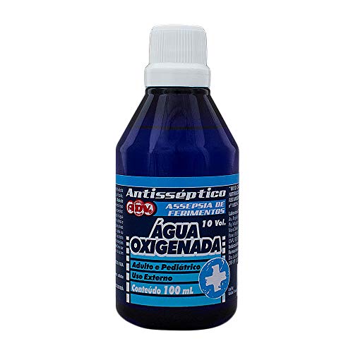 Agua Oxigenada 10% Vol, Transparente, ADV, 100 ml