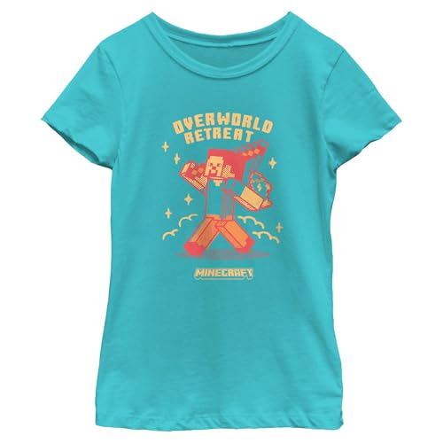 Girl's Minecraft Overworld Retreat T-Shirt