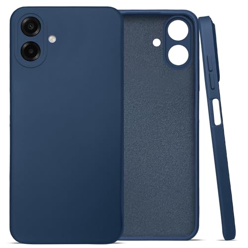 Image of Jkobi Back Case Cover for Samsung Galaxy A07 5G | F70e 5G (Inside Fiber Cloth with Matte Finish Silicone |Blue)