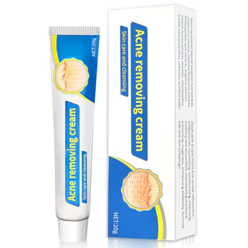 20g Gel Control Imperfecciones, Crema para Acné para Piel con Tendencia Acneica y Grasa, Previene y Corrige Granos Marcas de Acné, Azul oscuro