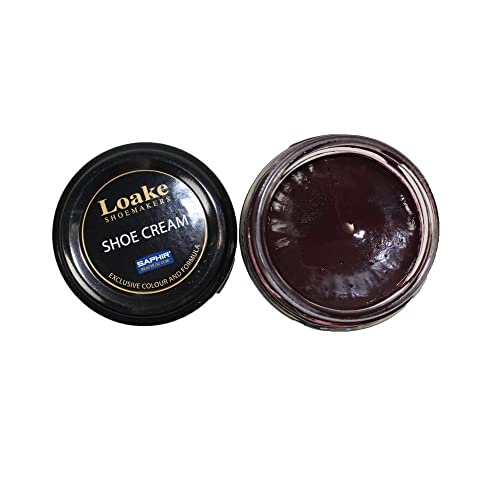 Loake Burgundy Cream Polish - Feed And Conditions Leather Leather Burgundy