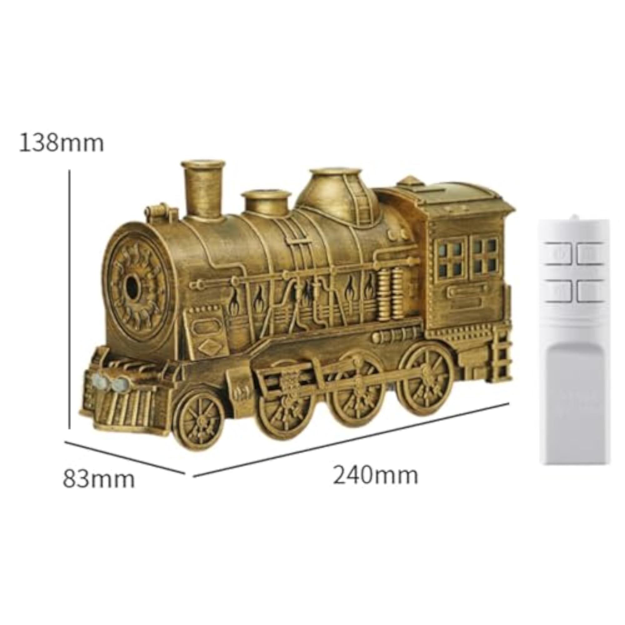 Essential Diffuser Train Figurine for Indoor Use