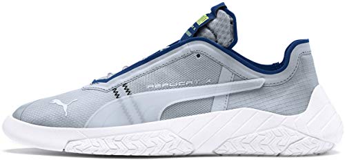 PUMA Puma Unisex-Adult REPLICAT X Circuit Sneaker, Grey Dawn-Galaxy Blue White, 9 M US
