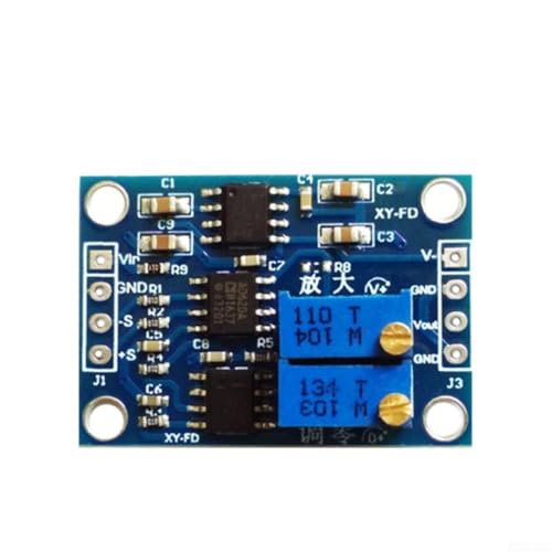 Microvolt Millivolt Signal Amplification Module Board With AD620 Featuring Adjustable Gain And Noise Reduction For Accurate Measurements