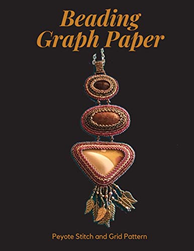 Beading Graph Paper - Peyote Stitch and Grid Pattern: 8.5 x 11