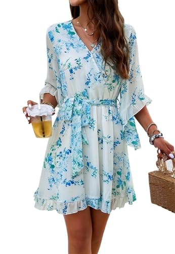 Robe florale femme chic pour le printemps et l'été