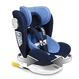 La rotación de 360 ° ayuda a que el niño entre y salga fácilmente del vehículo, hace que la instalación del asiento ahorre tiempo y esfuerzo. Isofix + Top Tether, instalación simple pero segura, Top Tether puede reducir el movimiento del niño en caso de colisión. Si tu coche no tiene Isofix, la instalación del cinturón de seguridad del coche hace lo mismo para tu vehículo.