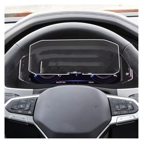 Film protection en verre trempé contre les rayures d'écran Tiguan 2021 8"