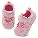 LeIsfIt Baby Shoes Boys Girls First Walking Shoes Non-Slip Toddler Breathable Sneakers Infant Sneakers Pink 5-6 Toddler