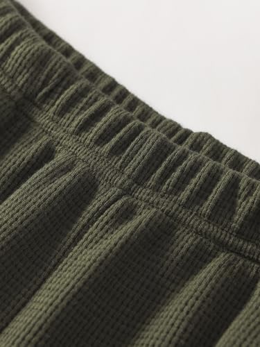 Women's Petite Length Lounge Pants Wide Leg with Pockets4