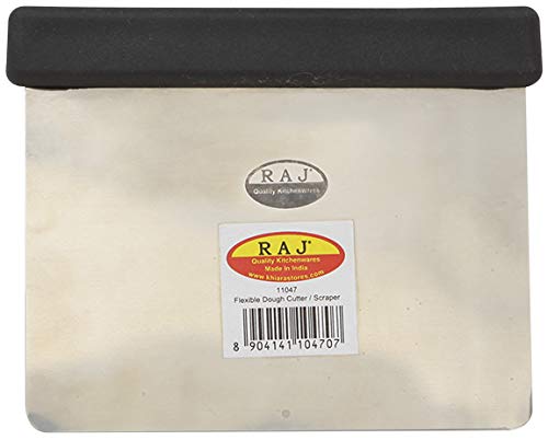 Flexible Dough Cutter/Scraper, Silver, 14.5 cm, R11047, PIZZA SCRAPER , SWEETS SCRAPER , ICE-CREAM SCRAPER