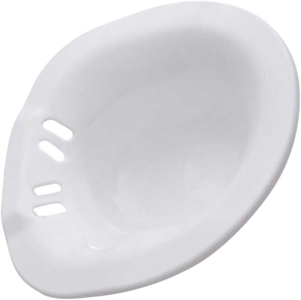 Toilet Seat Sitz Bath Basin for Postpartum Care, Pregnant Women Bidet Wash Basin, White Squat-Free Sitz Bath for Personal Hygiene and