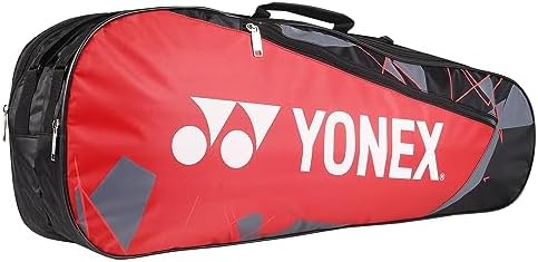 YONEX Badminton Kitbag BT5 | 2 Zipper Compartment for Storage of 3 Rackets and Clothes|
