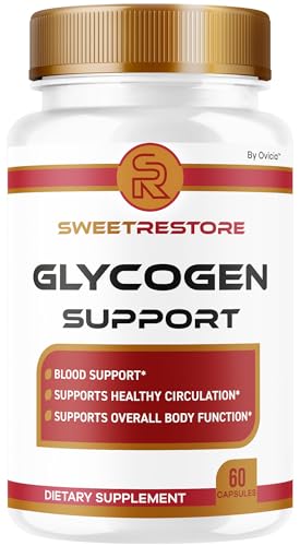 Sweet Restore Glycogen Support - Official Sweet Restore Capsules Advanced Formula with All Natural Ingredients SweetRestore Glyco Pills for Wellness & Health 60 Capsules for 1 Month