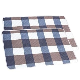 2 PCS Washable Incontinence Pads, Waterproof Sheets for Bed Wetting, Bed Wetting Mats, Soft & Durable Washable Bed Wetting Sheet for Adults or Children with Incontinence