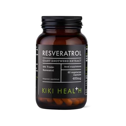 KIKI Health Resveratrol Antioxidant Capsules for Vitality Cover