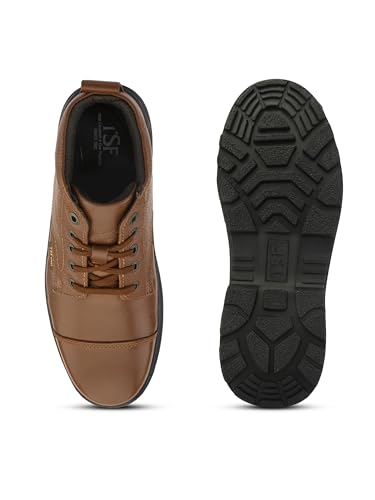 Image of TSF Tan Genuine Leather Police Boot
