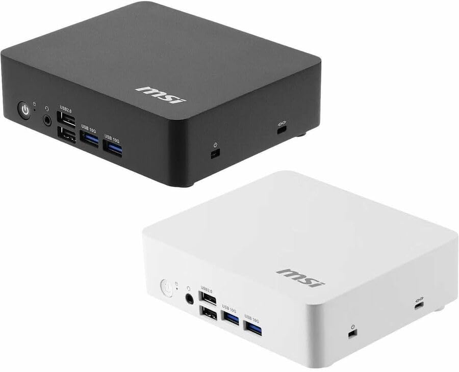 MSI Cubi NUC Cubi NUC TWG S-010BUS Barebone System - Mini PC - Intel N-Series N150 800 MHz