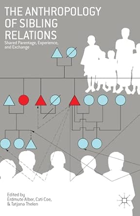 The Anthropology of Sibling Relations: Shared Parentage, Experience, and Exchange 2013th Edition book cover