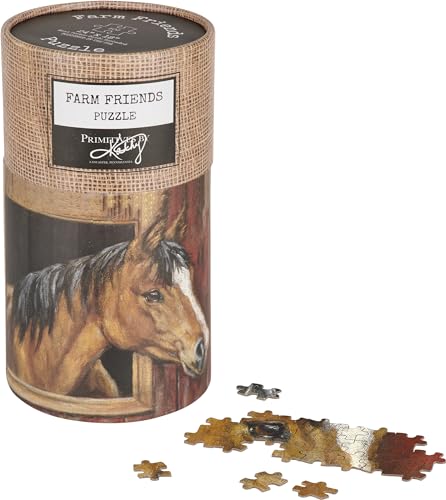 Primitives by Kathy Puzzle Buckskin Horse