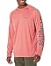 Columbia Men's Terminal Tackle Heather Long Sleeve Sun Shirt, Moisture Wicking