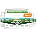 Happy Baby Organic Infant Formula Milk Based Powder with Iron, Stage 2, 21 Ounces, 4 Count (Packaging May Vary)