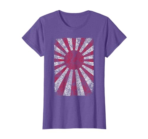 Vintage japan rising sun japanese flag T-Shirt