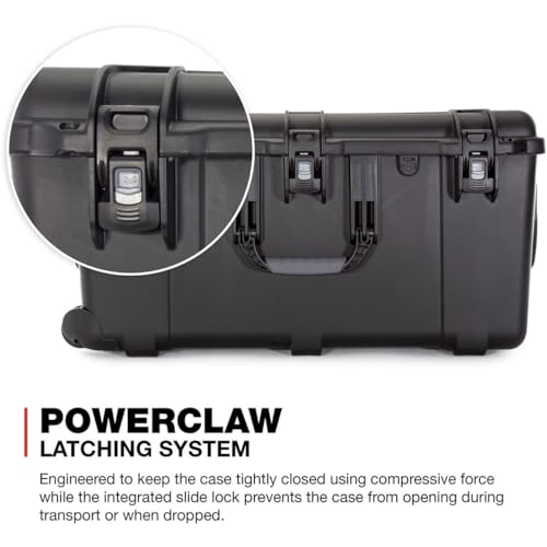 Image of Nanuk 965 Waterproof Hard Case with Wheels - Empty - Black (965-0001)