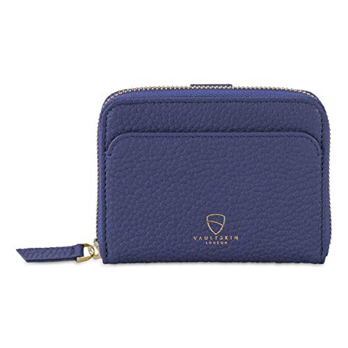 Vaultskin Small Wallet for Women, Leather Card Holder with RFID Blocking with Zipper Coin Pocket, Cash Pocket - Minimalist Wallet Women Slim Design for Everyday Use (Belgravia)2
