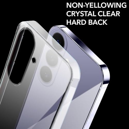 Image of DIZORO Compatible with Samsung Galaxy S26 5G Back Cover Case Clear,[ Anti Yellow ][Military Grade Protection] Hard PC Back Cover Transparent