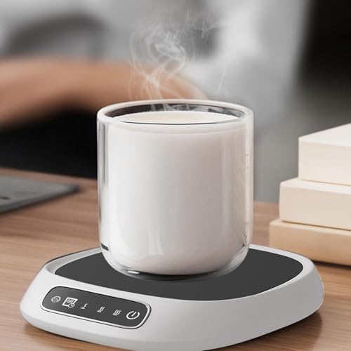 Chauffe-thé USB et chauffe-bougie avec 3 températures, cadeau de bureau idéal - 3