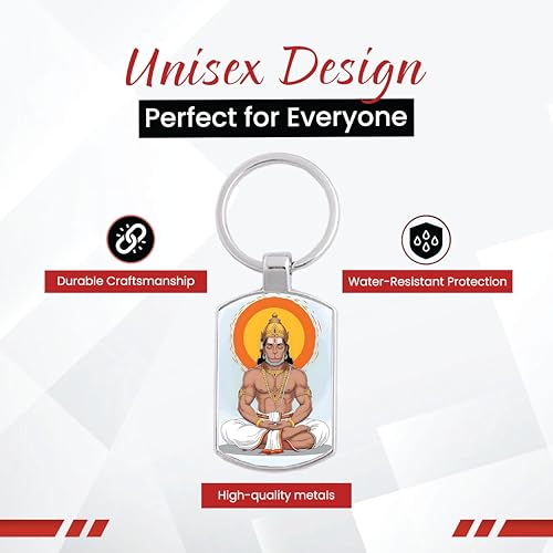 Image of Stylish Metal Keychains with Permanent Glossy Print - Inspirational Quotes & Spiritual Designs - Perfect Key chains for loved ones, Personal Use, Gifts & Return Gifts