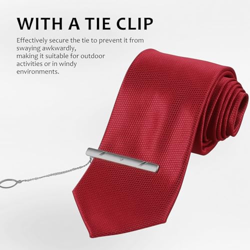 Set de corbata para hombre Beaupretty con accesorios miniatura 3