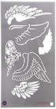 Prima Marketing Wings Jamie Dougherty Bloom Stencil, 6 x 12
