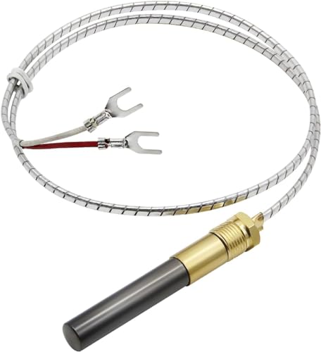 36in Thermocouple Replacement – High-Quality, Durable Metal for Propane Appliances, Fireplaces