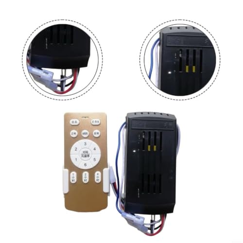 Télécommande ventilateur plafond vocal variateur fréquence variable - 5