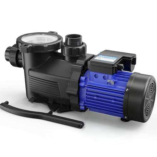 Aquastrong In/Above Ground Pool Pump High Flow Self Primming Swimming Pool Pump,8917GPH Single Speed 220V 2HP
