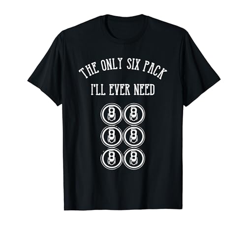 The only Six Pack I'll Ever Need Beer Cans T�V���c
