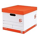 5 Star Storage Box - White (Pack of 10)